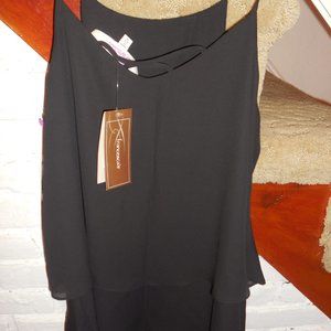 Emelle,Francesa's Black Sexy Top